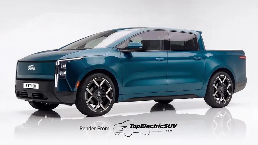 Ford Fathom sähkölava-auto hahmottuu uusissa kuvissa