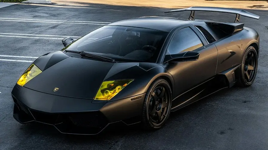 Musta Lamborghini Murciélago SV saa uudet AL13-vanteet