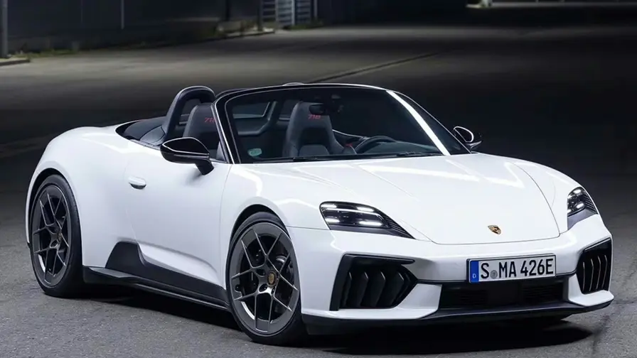 Porsche 718 Boxster EV saa uuden CGI-näkemyksen