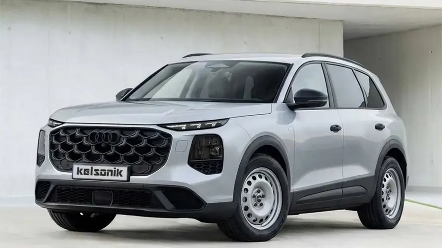 CGI-visio esittelee Audi Q7:n pelkistetyn perusmallin