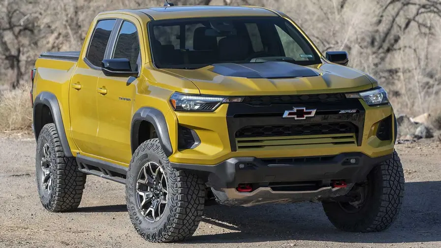 Chevrolet Colorado saa 350 hv:n turbomoottorin 2027