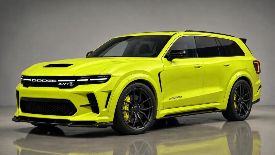 Dodge Durangon tuleva 2030-malli nyt renderöinneissä