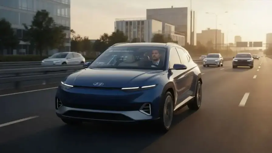 Hyundai siirtää itseajavien autojen tavoitetta