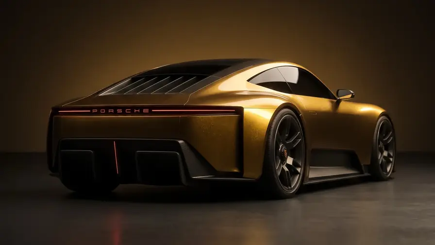 Digitaalinen Porsche 911 näyttää tulevaisuuden muodon