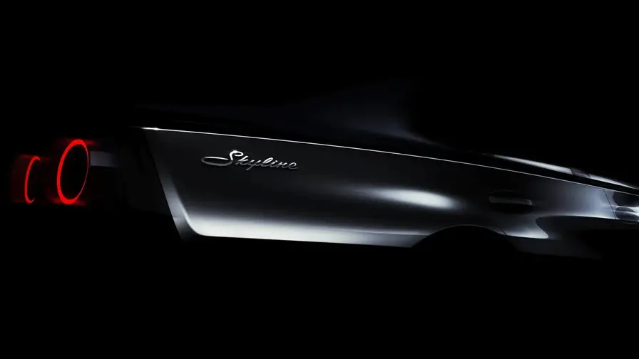 Uusi Nissan V38 Skyline esitellään joulukuussa 2026