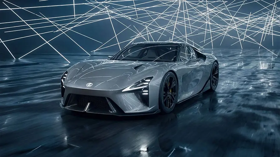 Uusi sähköinen Lexus LFA on jo lähellä tuotantoa