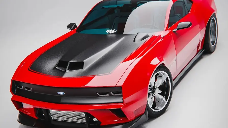 Ford Torino Cobra Jet herää CGI-konseptina henkiin