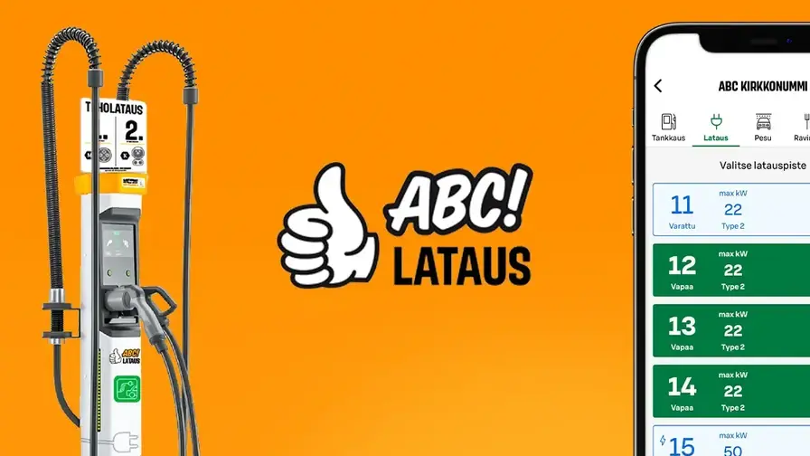 ABC-latauksen 400. asema avattiin Vantaan Petikkoon nyt