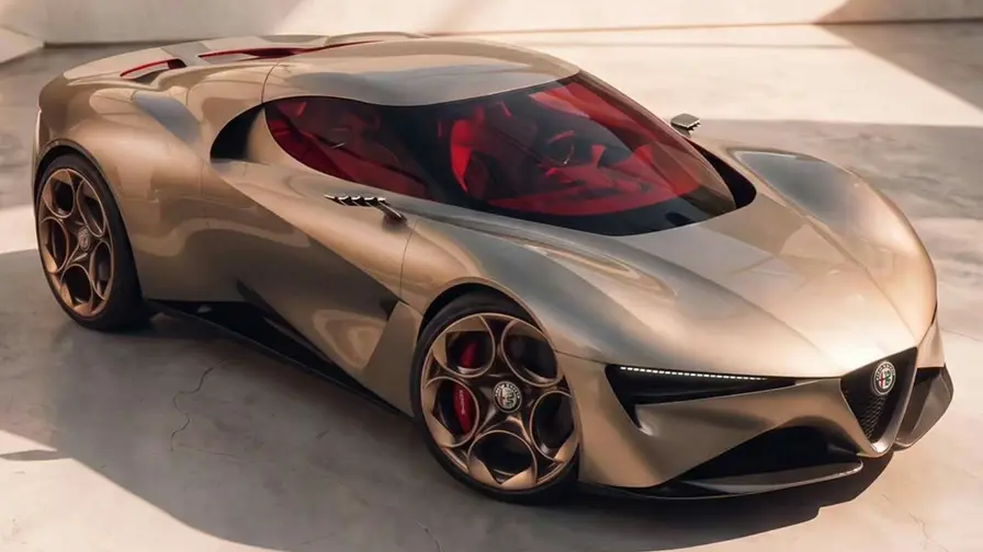 Alfa Romeo Cuorerosso visioi hybridisuorituskykyä
