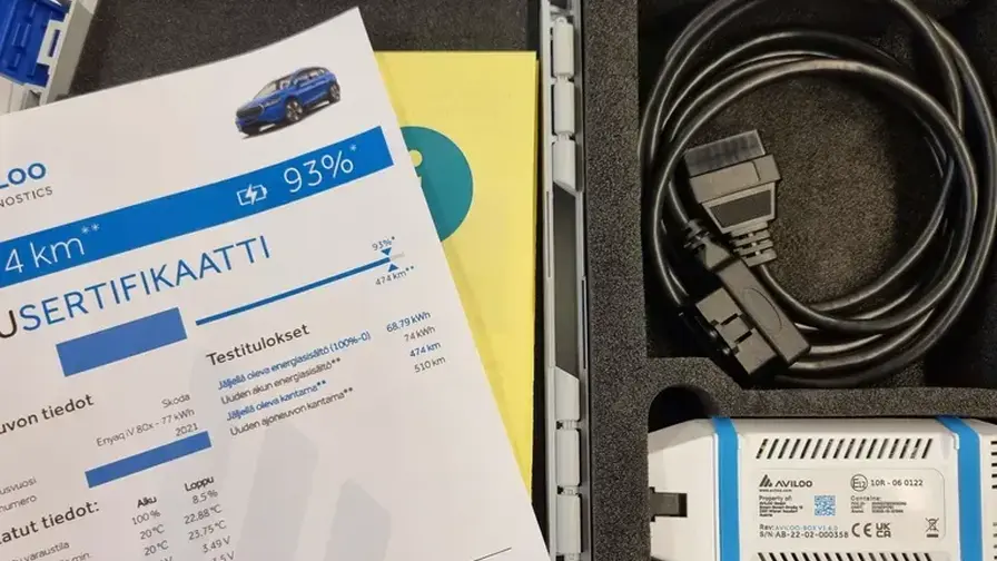 Aviloo: Suomen sähköautojen akuissa poikkeamia 5 prosentissa