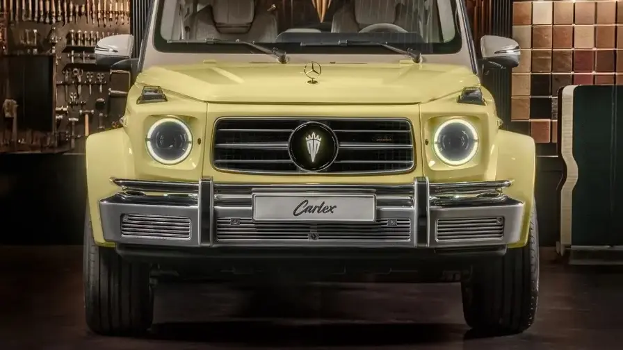 Carlex Icon Riviera tuo retrohenkeä Mercedes G 63:een