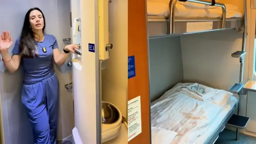 Santa Claus Express vie yöjunalla Helsingistä Rovaniemelle