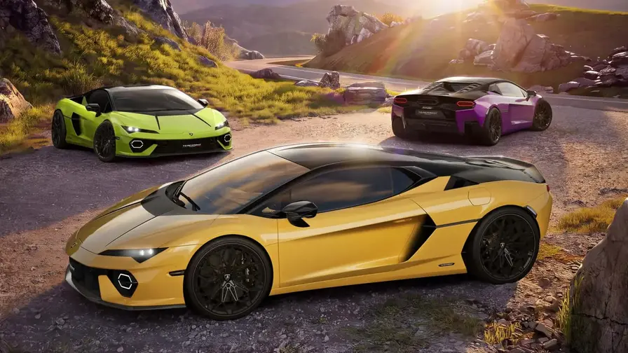 Lamborghini Temerario Tetoonro saa kaksivärisen ilmeen