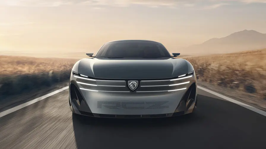 Peugeot RCZ Vision tuo 1000 voltin sähkökonseptin