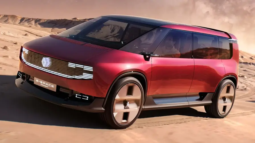 Renault E-Space tuo sähköisen tila-auton Pariisiin