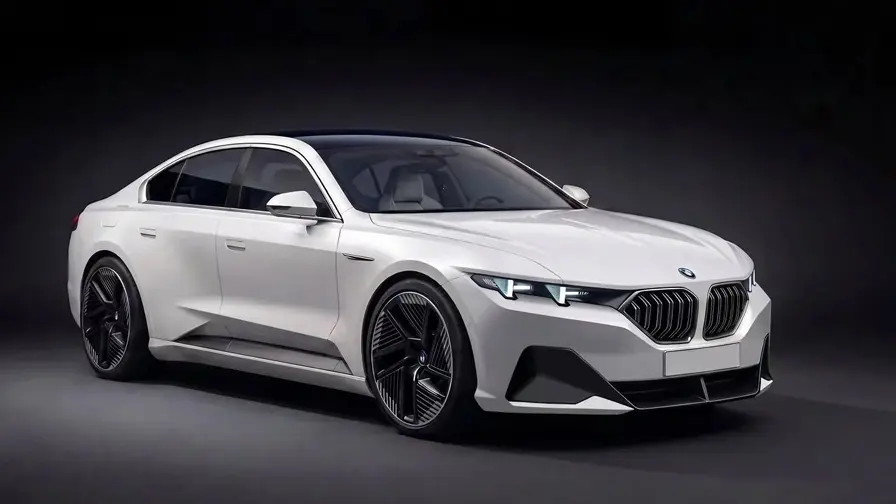 BMW 5-sarjan 2029 CGI hylkää Neue Klasse -ilmeen